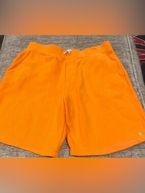 Polo by Ralph Lauren Bright Orange Fleece boy’s Shorts